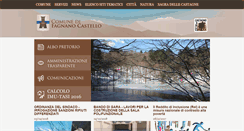 Desktop Screenshot of comune.fagnanocastello.cs.it